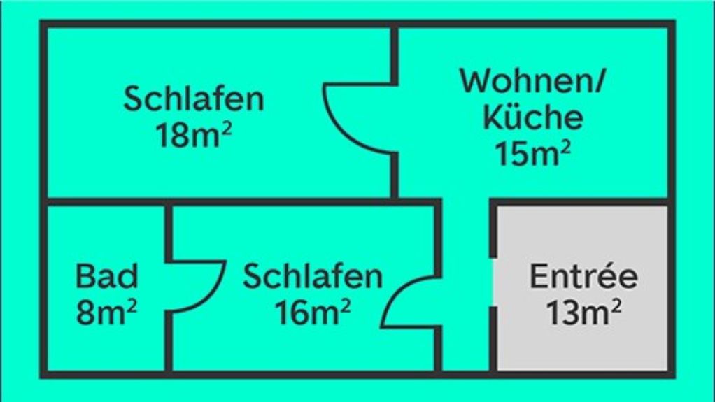 Was Ist Ein Halbes Zimmer