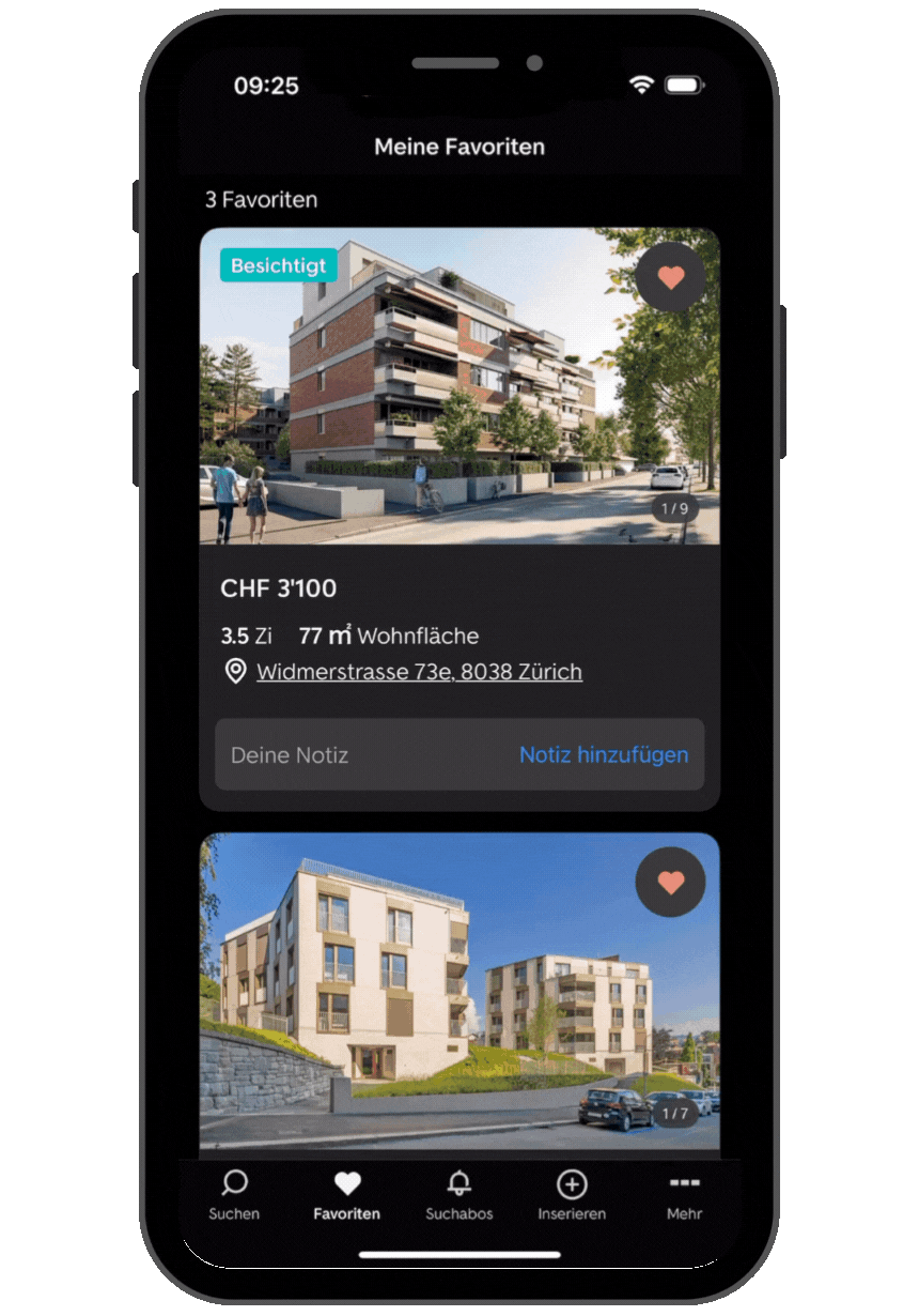 Neue Funktionen bei ImmoScout24